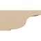Ekena Millwork 5"W x 10"D x 5"H Wide Van Buren Rough Cedar Woodgrain TimberThane Corbel, Primed Tan CORUR05X10X05VANRCPR - alternate 3